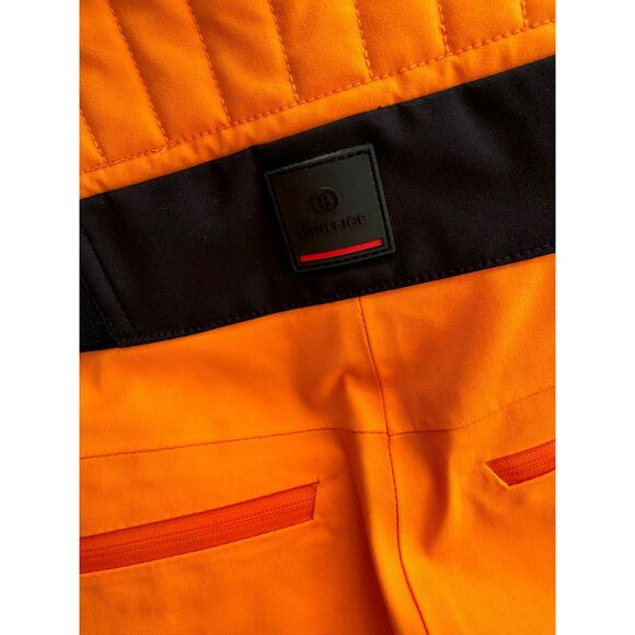 NEW W/TAGS BOGNER BORJA-3 SKI PANT WOMEN SIZE 8 ORANGE BLACK SNOW Medium - Picture 12 of 16
